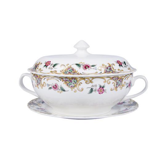 凡瑞斯波西米亚10人用56头中餐具家用送礼套装 商品图1