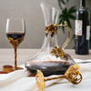 罗比罗丹金色收获水晶玻璃红酒杯醒酒器酒具套装结婚礼物（限量清样） 商品缩略图3