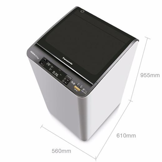【盛元新生活】松下（Panasonic）8公斤全自动洗衣机家用智能变频直驱波轮羽绒洗离心洗涤 8公斤 商品图3
