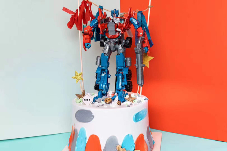 战神-新款机器人蛋糕-m1080(提前1天预订)