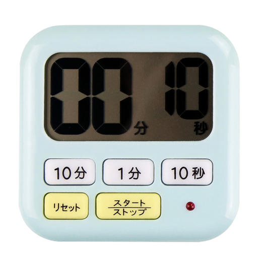 LEC薄型精准计时器（LED付）蓝色 商品图0