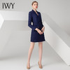 IWY/藏青色长袖连衣裙Q902+GB 商品缩略图3