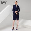 IWY/藏青色长袖西装半裙套装CS10313 商品缩略图3