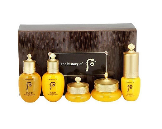 【跨境】WHOO后拱辰享气韵生系列5件中样套装套盒 后拱辰享5件套中样（新旧包装随机发货） 商品图0