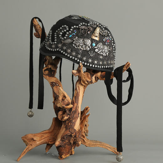 诺千金手工刺绣帽子 |  杨丽萍老师同款 | 手工制作绣片随机 商品图1