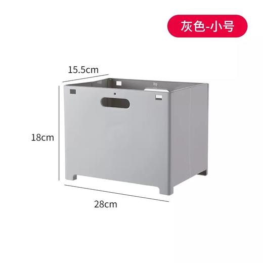 可折悬挂叠脏衣篮 免打孔装衣物浴室收纳筐 商品图5