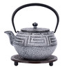 日本铜器富贵回纹铁壶0.65L 商品缩略图0