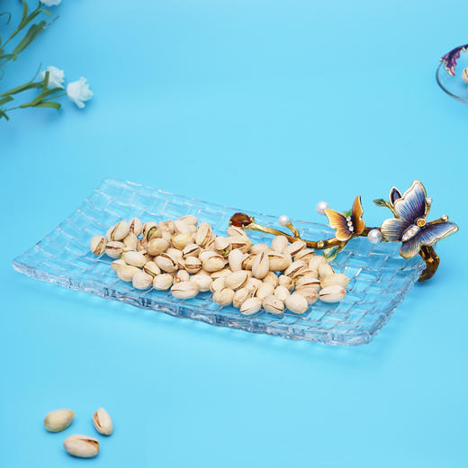 【清仓特惠4.5折，仅2件，无货退款】罗比罗丹珠联璧合珐琅彩果盘创意现代客厅茶几时尚小干果碟 商品图3