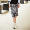 oldcolour春秋季时尚包臀半身裙豹纹舒适女裙L34064415 商品缩略图3