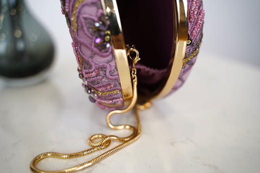 马天奴蕾丝珍珠精美手包MPA708BG0 商品图3