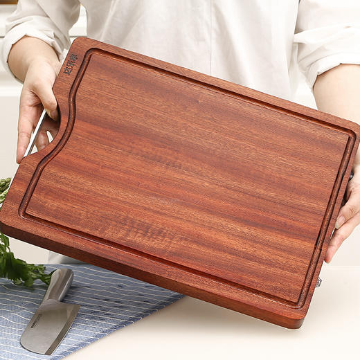 达乐丰乌檀整木砧板实木抗菌案板剁骨剁肉加厚菜板 商品图1