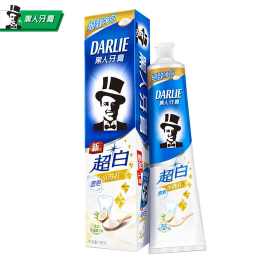 好来超白牙膏密泡小苏打140克 商品图0