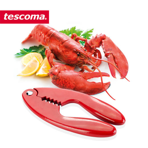 捷克进口/tescoma SEAFOOD系列多用途龙虾钳 大闸蟹螃蟹钳子 吃小龙虾工具 碎壳钳【不支持补差，非质量问题不退不换】S 商品图4
