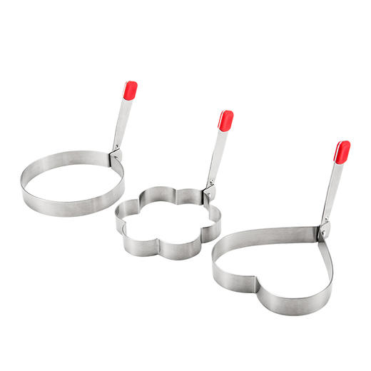 德国戴德加厚不锈钢煎蛋器创意煎蛋圈不粘三件套HW002 商品图0