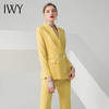 IWY/黄色长袖西装阔腿裤套装C10386+P30226 商品缩略图2