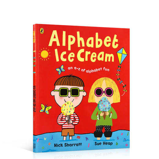 【吴敏兰推荐】 Alphabet Ice Cream A fantastic fun-filled ABC  英文原版经典儿童启蒙认知字母绘本 商品图0