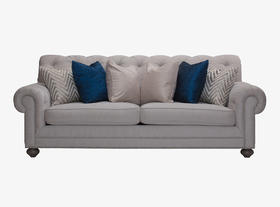 Robert  三人沙发 | 更多座位，皮布面料可选，详询客服