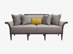 Albert  三人沙发 | 更多座位，皮布面料可选，详询客服