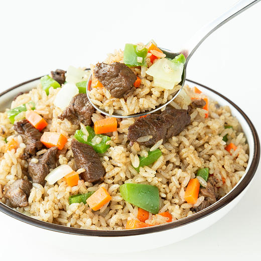 海通食品黑椒牛柳炒饭