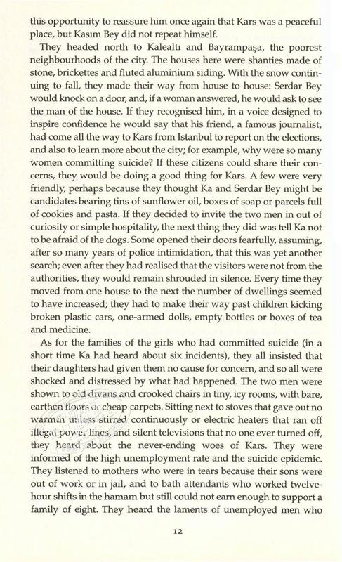 【中商原版】帕慕克：雪 英文原版 Snow Orhan Pamuk FABER & FABER 商品图6