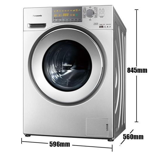 【盛元新生活】松下（Panasonic）家用9公斤大容量全自动变频滚筒烘干洗衣机 烘洗一体XQG90-EG925 商品图5