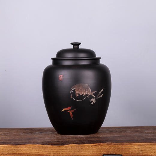 紫器丹青  500g茶罐 商品图3