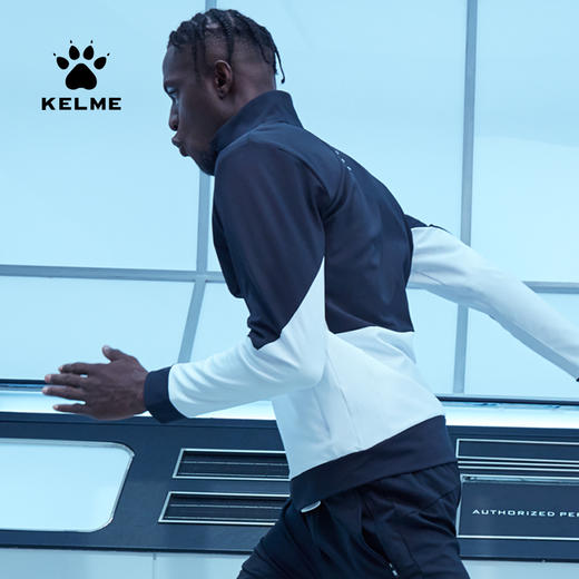 卡尔美男士春季立领开衫夹克外套 商品图3