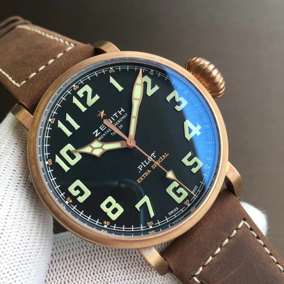 xf真力时最美青铜大飞全新壳套升级进口材料并且用特殊工艺处理不会再