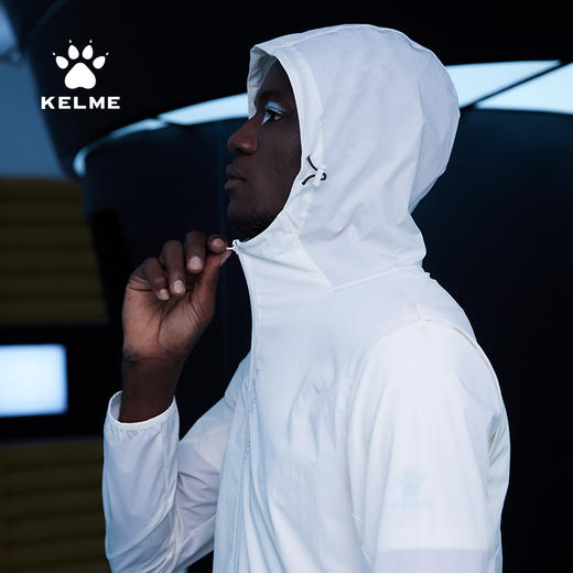 KELME卡尔美运动休闲外套新款春夏男士梭织连帽开衫拉链上衣 商品图1
