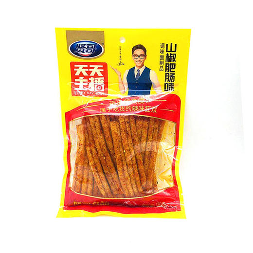 贤哥山椒肥肠味130克 商品图0