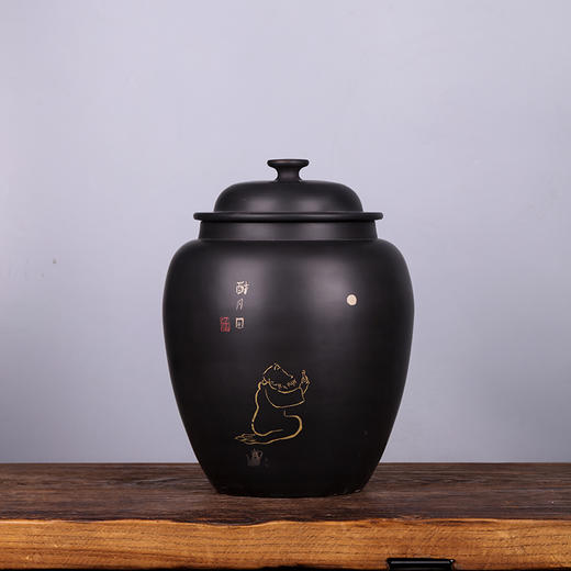 紫器丹青  500g茶罐 商品图1