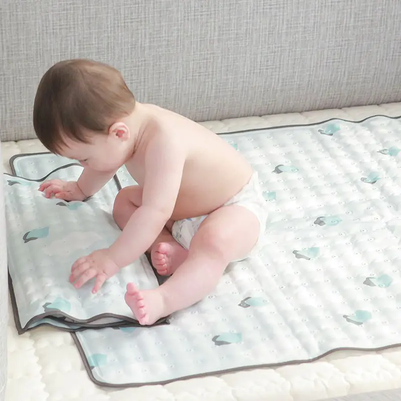 韩国lolbaby宝宝床垫夏季干爽凉感蒟蒻床垫婴儿幼儿园80 60