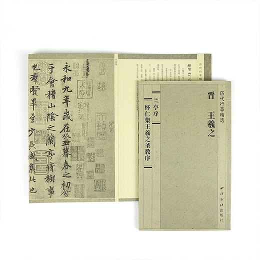 兰亭序怀仁集王羲之圣教序 商品图1