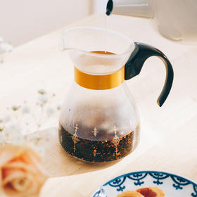 【HARIO】家用耐热玻璃斜切注水口茶壶罗宾NRF-3B