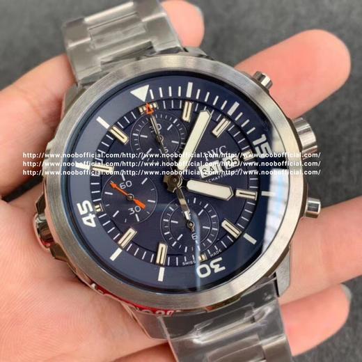 V6精品 V3升级版 最高品质 狠货来袭！IWC万国海洋计时系列雅克·伊夫·库斯托探险之旅特别版，表径44mm×17mm，亚洲7750自动机械计时机芯，3点位日历星期显示，蓝宝石水晶玻璃表镜，表镜经双 商品图7
