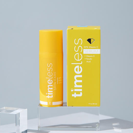 新版美国timeless CEF复合抗氧化镁白精华 20%VC亮白淡化痘印 商品图5