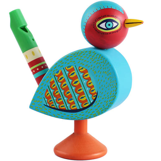 djeco儿童宝宝曼波小鸟叫卡通吹口哨玩具安全无毒幼儿园2-3岁益智 商品图4