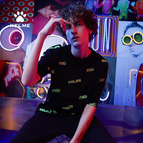 卡尔美男士夏季纯棉短袖T恤MKD联名合作款