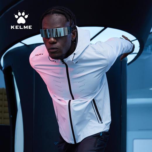 卡尔美男士春季连帽开衫运动外套 商品图0