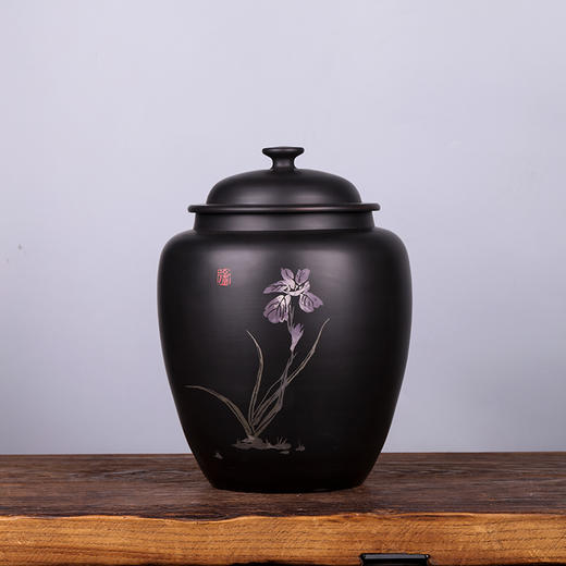 紫器丹青  500g茶罐 商品图0