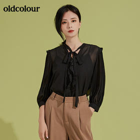 oldcolour长袖套头衫BM31013020