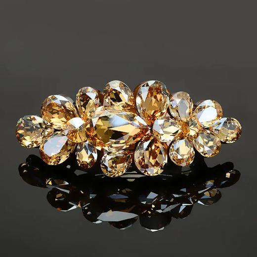 LBE-thj719新款时尚精品弹簧夹发卡高档水晶发夹 商品图2