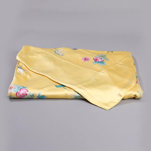 【皇锦】瓜蝶连绵·真丝印花蚕丝被套 商品图1
