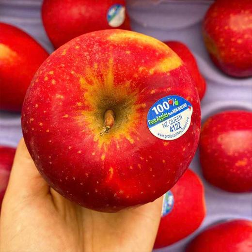 【新西兰皇后红玫瑰苹果】4个/份 脆甜，皮薄，香味浓郁，红润如玫瑰花 商品图1