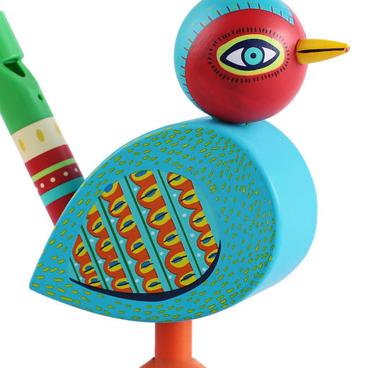 djeco儿童宝宝曼波小鸟叫卡通吹口哨玩具安全无毒幼儿园2-3岁益智 商品图1