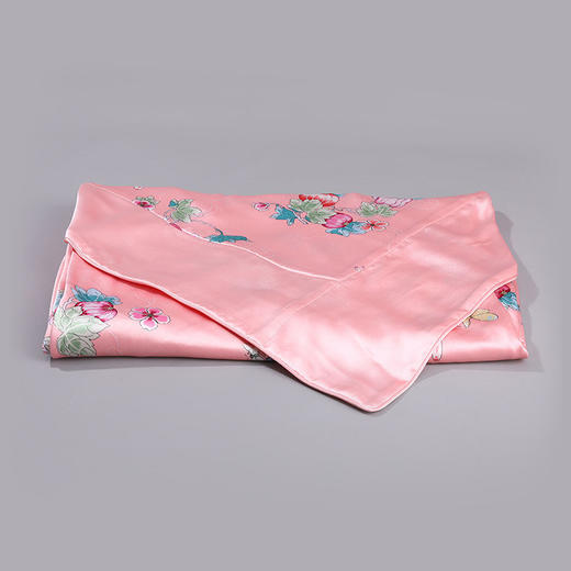 【皇锦】瓜蝶连绵·真丝印花蚕丝被套 商品图0