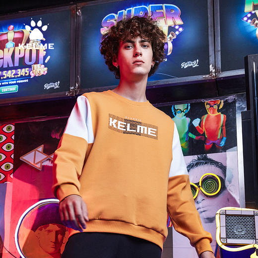 卡尔美男士圆领休闲卫衣 商品图0