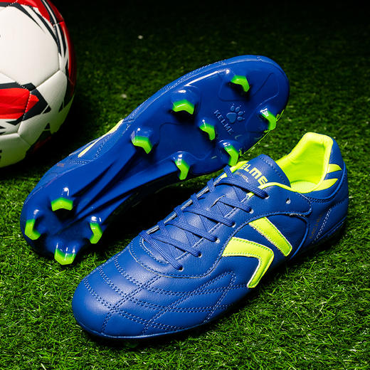 卡尔美足球鞋男FG长钉成人防滑青少年小牛皮专业比赛训练鞋 商品图2