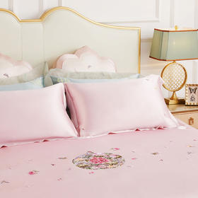 【皇锦】富贵牡丹·真丝手绣被三件套