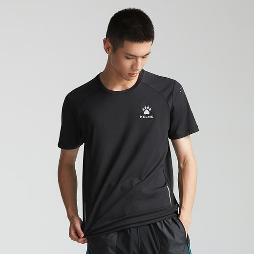 KELME卡尔美运动训练短袖夏季新款男士休闲圆领跑步速干T恤衫 商品图1